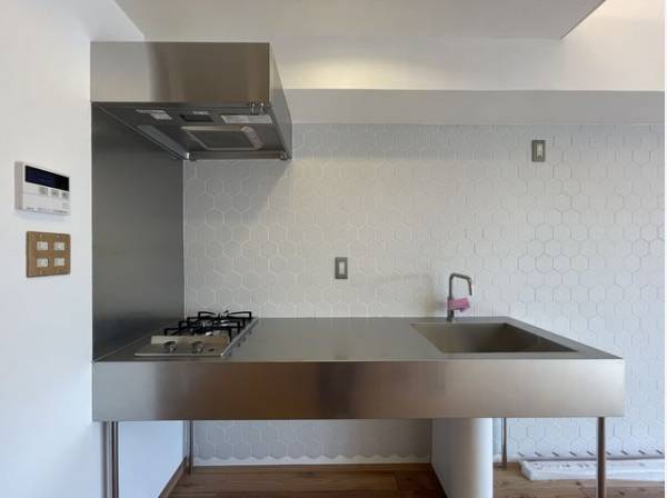デザイン性に優れた、洗練されたキッチン空間。 
